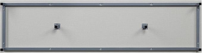Manhattan Comfort Brighton 60" TV 7 Shelves, Tempered Glass Dividers and Media Wire Management, Modern Free-Standing Entertainment Center for Living Room, Fits up to 56" Television, OneSize, Beige