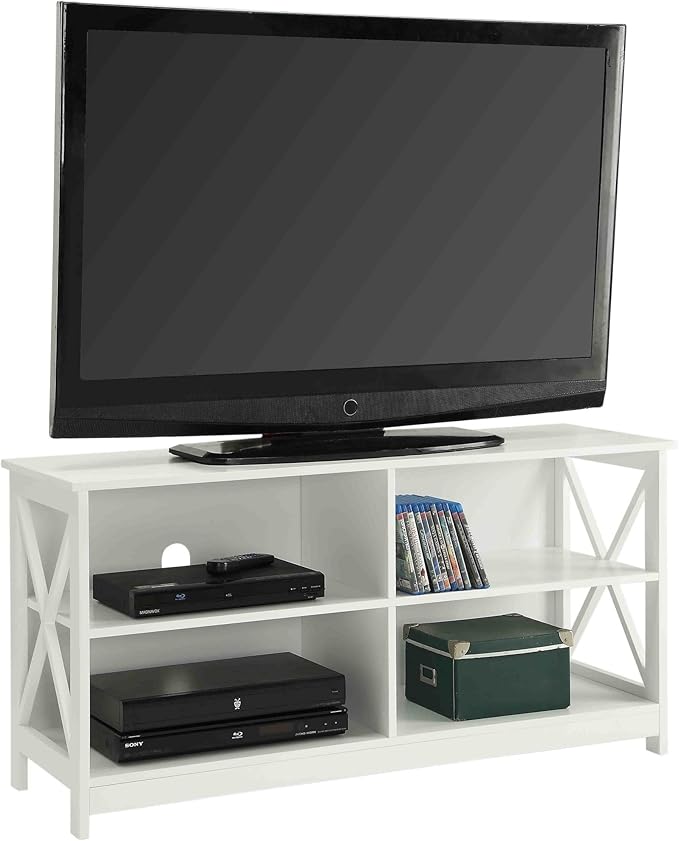 Convenience Concepts Oxford TV Stand, White