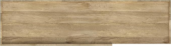 SIMPLIHOME Harrow Solid Mango Wood 60 inch Wide Contemporary Modern TV Media Stand in Natural for TVs up to 65 inches for The Living Room and Entertainment Center