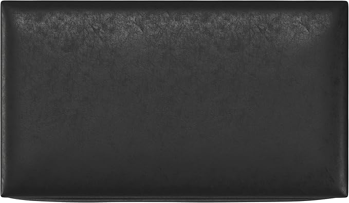 SIMPLIHOME Owen 42 inch Wide Mid Century Modern Rectangle Lift Top Large Coffee Table Storage Ottoman in Distressed Black Vegan Faux Leather, Assembled, for the Living Room, Entryway and Family Room