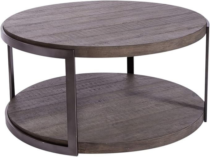 Modern View Round Cocktail Table