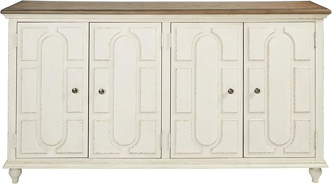 Signature Design by Ashley Roranville French Country Accent Cabinet or Server, White