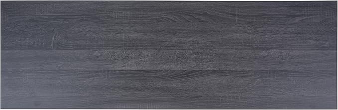 SAFAVIEH Lylia TV Stand for up to 55" Flatscreen – Distressed Black with Gold Legs & Handle, 1 Sliding Door, 1 Open Shelf, Entertainment Media Console (MED9617E)