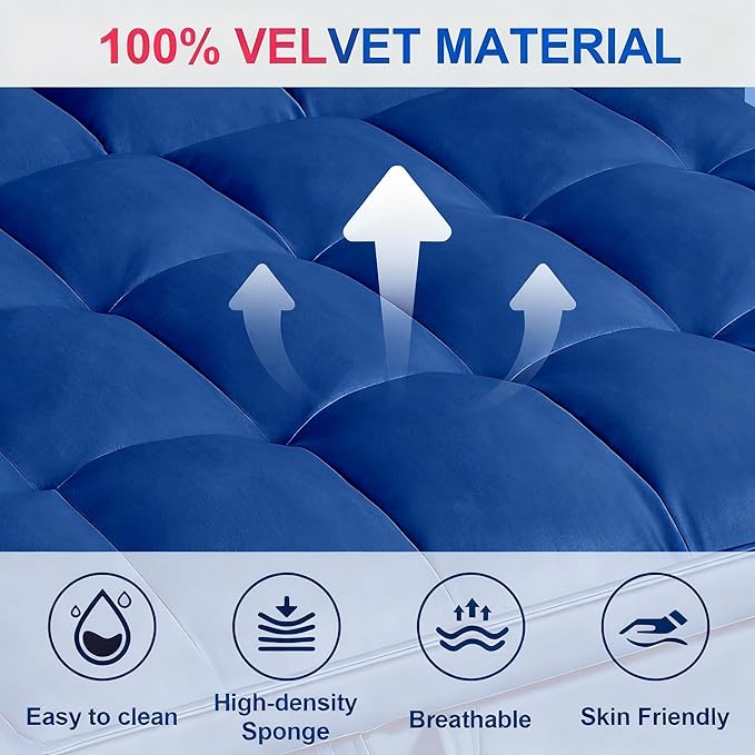 3 in1 Sofa Bed, Pull-Out Sleeper Sofa Bed with 3-Level Adjustable Backrest, Velvet Fabric Convertible Love Seat Sleepers Beds for Living Room & Bedroom & Apartment, Blue