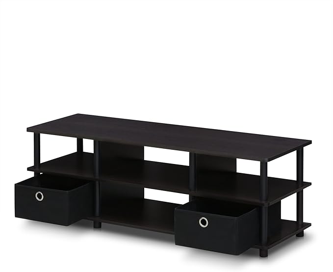 FURINNO Econ TV Entertainment Center, Espresso