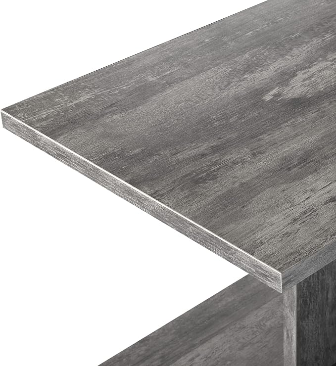ZGREN End Table with Charging Station, Narrow Side Tables for Small Spaces with USB Ports and Outlets Rolling Bedside Nightstand Sofa Couch Slim Shelf Night Stand for Living Room, Bedroom, Grey