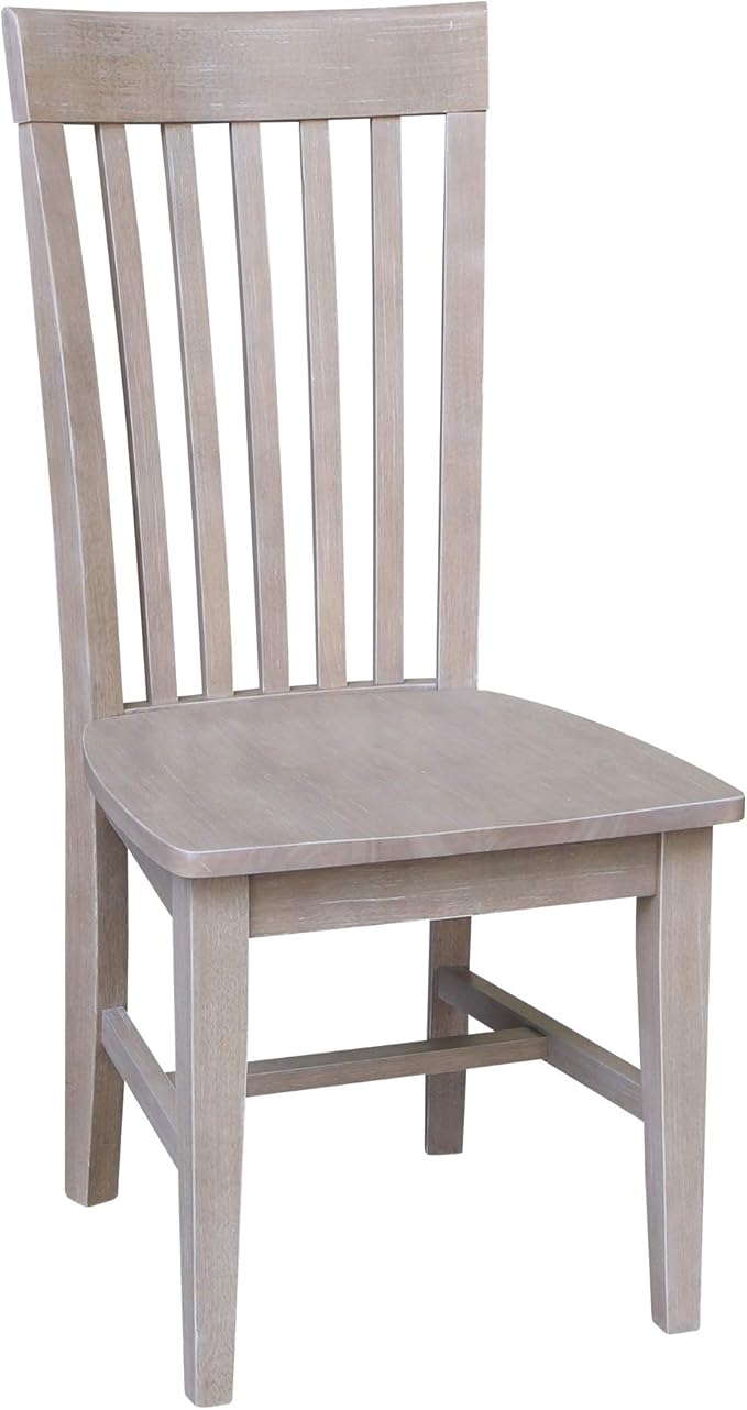 International Concepts Cosmo Chair Washed Gray Taupe