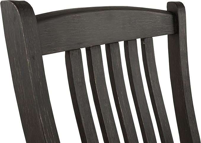 Signature Design by Ashley Tyler Creek 20" Dining Room Upholstered Chair, 2 Count, Antique Black