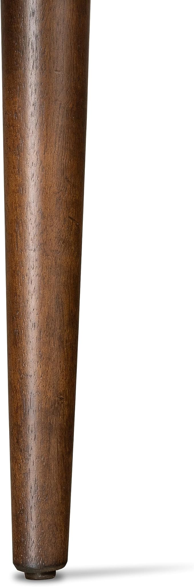 POLY & BARK Napa Luca Leather Bench in Cocoa Brown