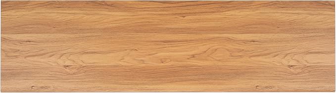 SAFAVIEH ESMA TV Stand for up to 60" Flatscreen – Oak Brown, Low Sideboard with 2 Sliding Doors, 1 Open Shelf, 1 Drawer, Entertainment Media Console (MED9638D)
