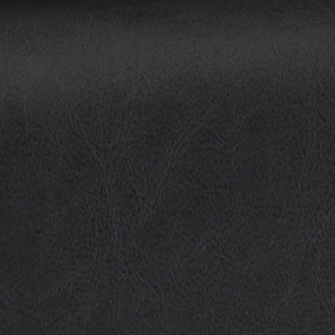 SIMPLIHOME Owen 48 inch Wide Mid Century Modern Rectangle Rectangular Storage Ottoman in Midnight Black Vegan Faux Leather, Assembled, for the Living Room, Entryway and Family Room