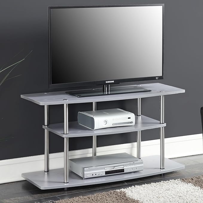 Convenience Concepts Designs2Go TV Stand, Gray