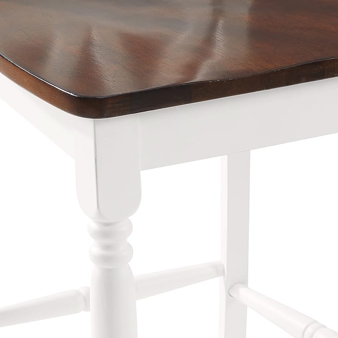 Crosley Furniture Shelby Wood X Back Counter Height Bar Stools Set of 2