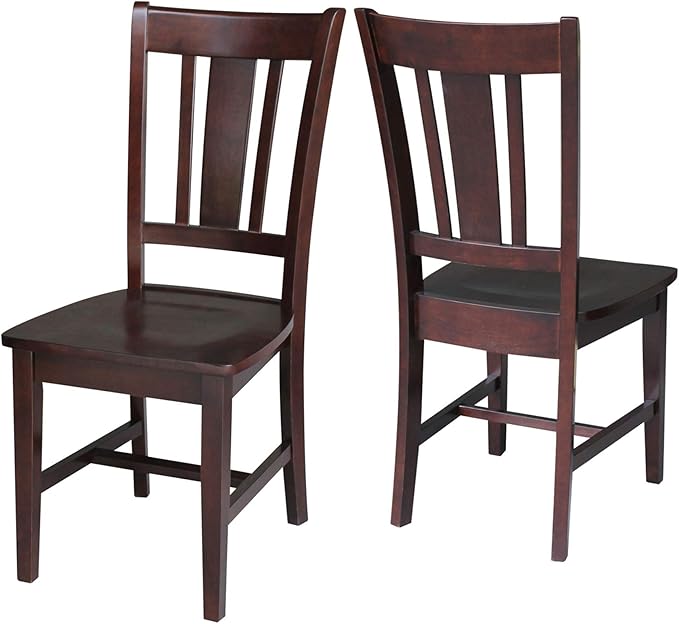 International Concepts San Remo Splat Back Chair, Java