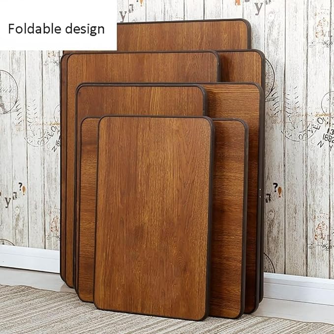 Japanese-Style Square Folding Tea Coffee Table, Low Table, Dining Table, Study Table, Small Desk, for Tatami Sitting On The Floor Bedroom Bay Window Tea Room (Size : 70x70cm)