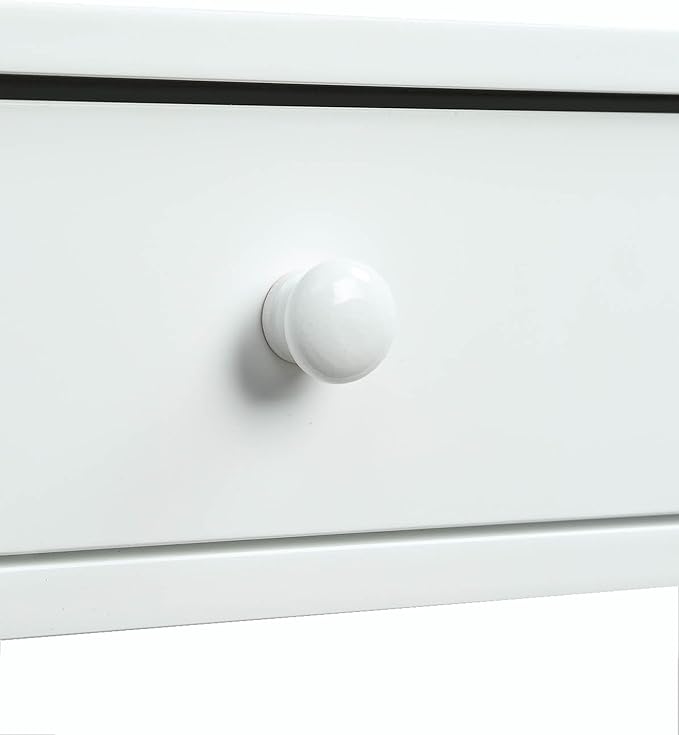 Convenience Concepts Omega 1 Drawer Console Table, White