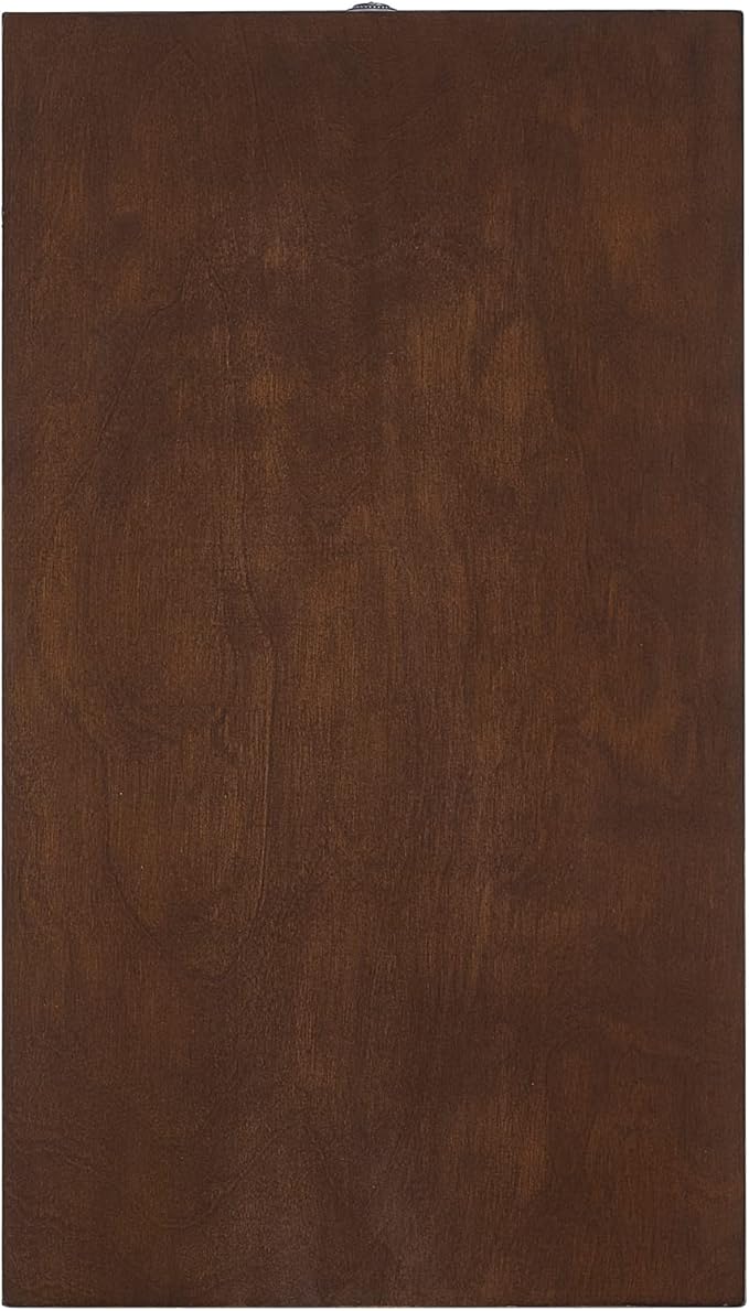 Ball & Cast Wood End Tables, 13" W, Dark Brown-Open