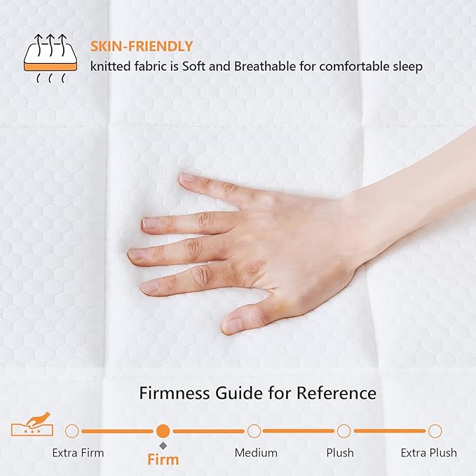 Firm Queen Mattress, 12 Inch Gel Memory Foam Hybrid Mattress Queen Size with Pocket Springs, Pressure Relief & Motion Isolation, Upgraded Support Bed in a Box, 365-Night Trial, CertiPUR-US