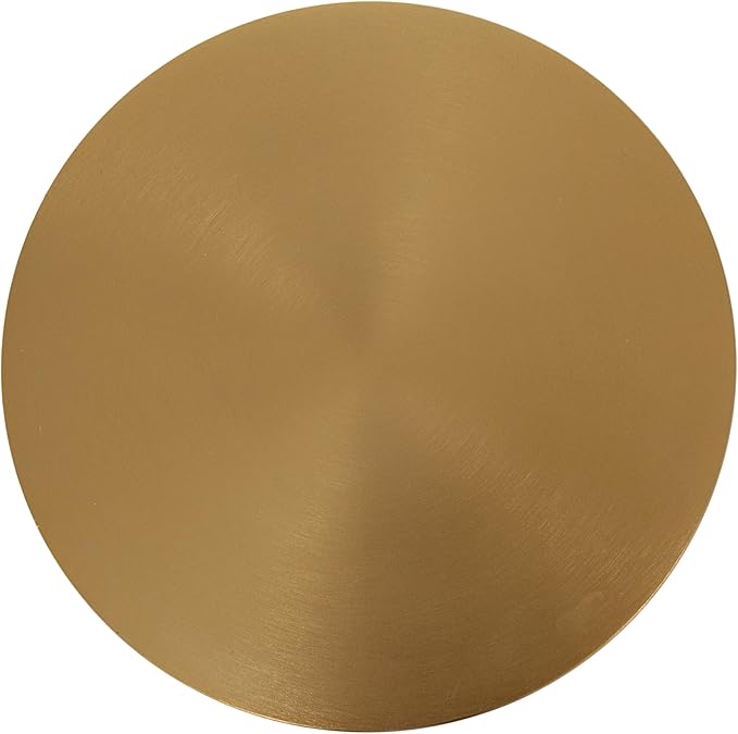 Kate and Laurel Hersi Decorative Modern Pedestal Drink Table; 7 x 7 x 20; Gold; Cast Aluminum Mini Table with Teardrop Base for Use as Small Plant Stand or Living Room Martini Table