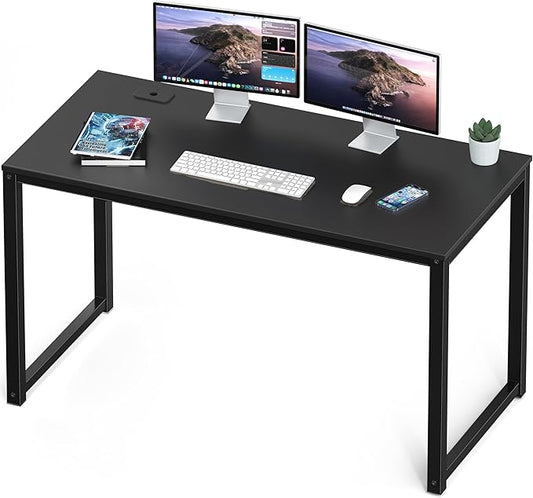 SHW 48-Inch Commercial-Grade Office Computer Desk, Black