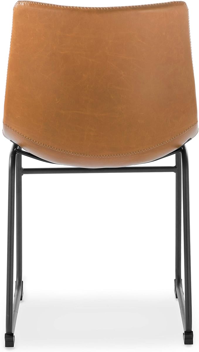 EdgeMod Brinley Dining Chair in Tan (Set of 2)