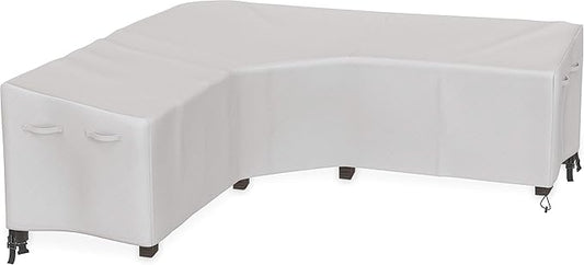 SIMPLE HOUSEWARE Patio V-Shaped Sectional Sofa Set Cover