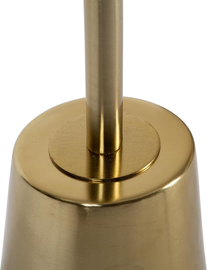 Kate and Laurel Tira Elegant Round Mirrored Side Table, 14 x 14 x 24, Gold, Modern Glam Circle End Table for Use as Bedroom Nightstand or Living Room Plant Stand Table