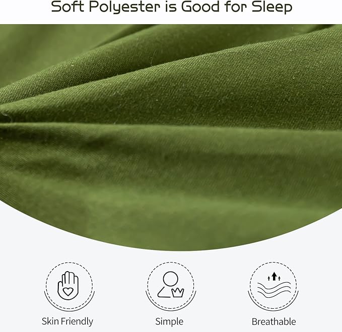MAXYOYO Futon Mattress, Padded Japanese Floor Mattress Quilted Bed Mattress Topper, Extra Thick Folding Sleeping Pad Breathable Floor Lounger Guest Bed for Camping Couch, Green, Queen