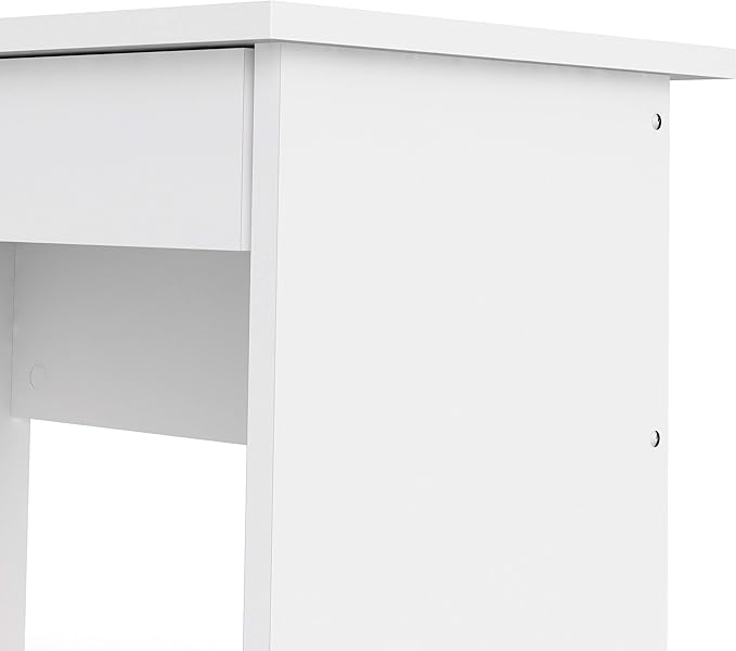 Tvilum Desk with 5 Drawers, White