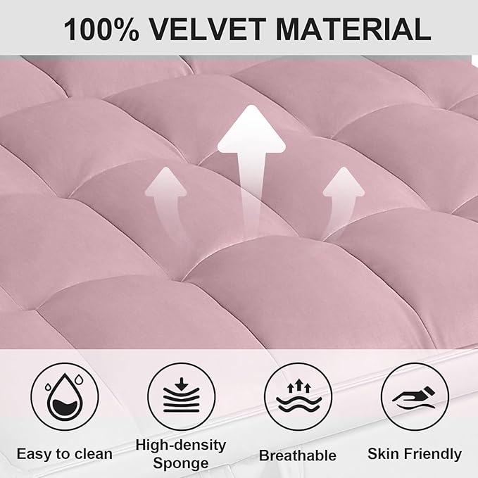 3 in1 Sofa Bed, Pull-Out Sleeper Sofa Bed with 3-Level Adjustable Backrest, Velvet Fabric Convertible Love Seat Sleepers Beds for Living Room & Bedroom & Apartment, Pink