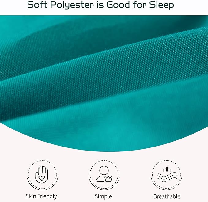 MAXYOYO Futon Mattress, Padded Japanese Floor Mattress Quilted Bed Mattress Topper, Extra Thick Folding Sleeping Pad Breathable Floor Lounger Guest Bed for Camping Couch, Turquoise, Queen