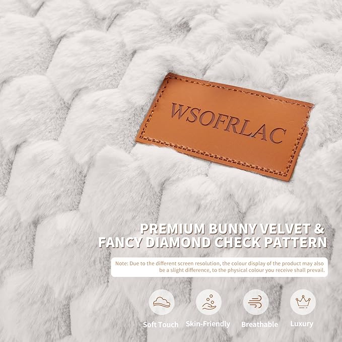 Bean Bag Chair with Ottoman, Modern Giant Bean Bag Couch Sofa with Footstool, Lounge Large Bean Bag Chairs for Adults Teens, Comfy Faux Fur Reading Chair for Bedroom, Living Room