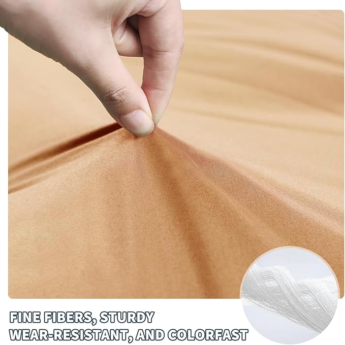 Japanese Floor Mattress,4" Thicken Japanese Floor Sleeping Pad Foldable,Futon Mattress Suitable for Camping and Guest Room (Khaki, Full (80" X 47"))