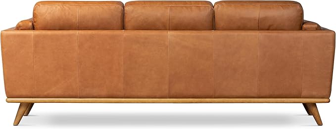 Poly & BARK Cádiz 90" Sofa in Bourbon Tan