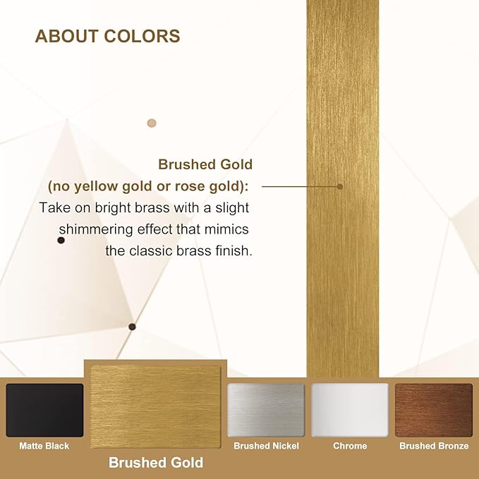ANDY STAR Brass Bathroom Mirror for Wall, 30x40 Gold Oval Mirrors for Bathroom, Brass Oval Mirrors, Pill Shaped Mirror, Large Vantiy Mirror Stainless Steel 1’’ Deep Hang Vertically & Horizontally