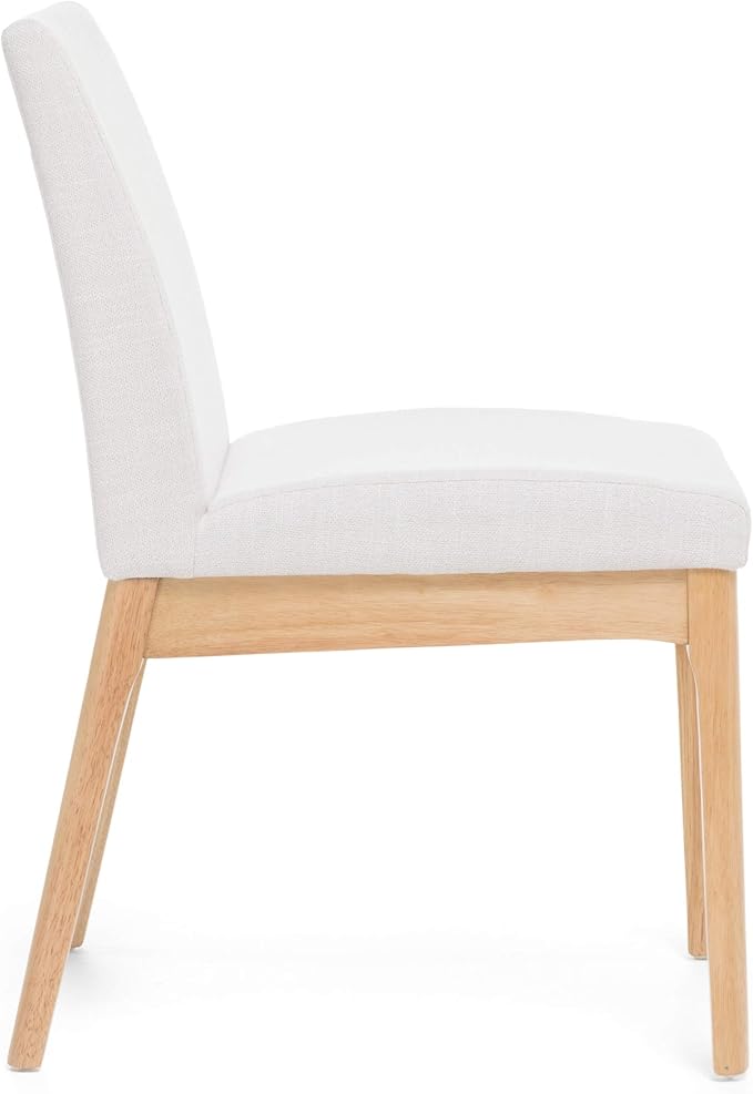 Christopher Knight Home Benson Mid-Century Modern 7 Piece Dining Set, Light Beige and Natural Oak