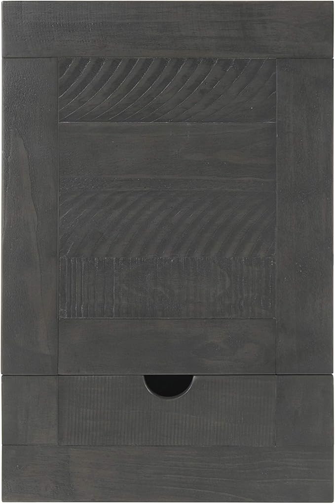 Martin Svensson Home Rustic Chairside Table, Grey