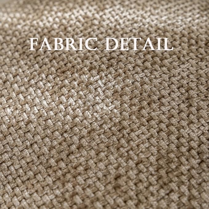 LANANAS Neutral Decorative Throw Pillow Covers 18x18 Inch for Living Room Couch Bed Sofa Farmhouse Boho Home Decor Set of 4 Soft Corduroy Accent Luxury Cushion Cases (18x18, Neutral)