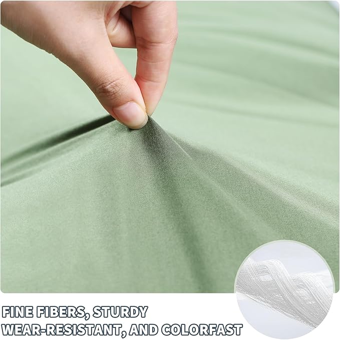 Japanese Floor Mattress,4" Thicken Japanese Floor Sleeping Pad Foldable,Futon Mattress Suitable for Camping and Guest Room (Green, Queen (80" X 60"))