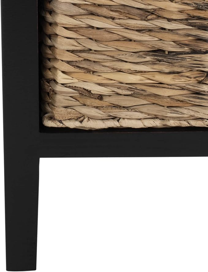SAFAVIEH American Homes Collection Michaela Distressed Black Side Table