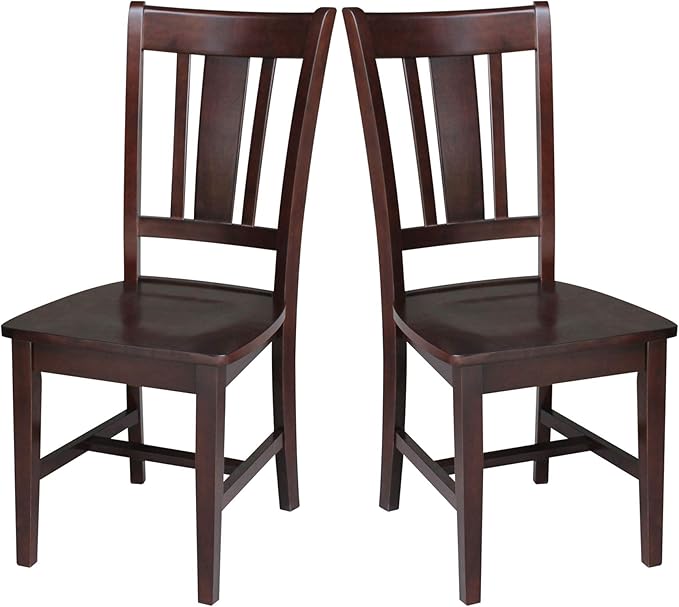 International Concepts San Remo Splat Back Chair, Java
