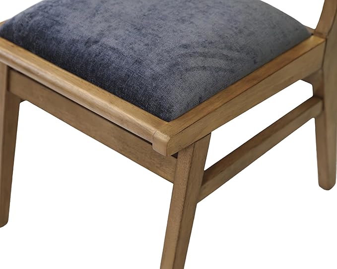 Mid-Century Modern Wood Rectangular Extension Kitchen Dining Table and Eight Chairs, Brown