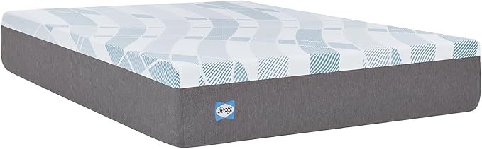 Sealy Dreamlife 12” Hybrid Mattress-in-a-Box, Full, SealyComfort Gel Memory Foam, SealyResponsive Encased Coils, Surface-Guard Technology