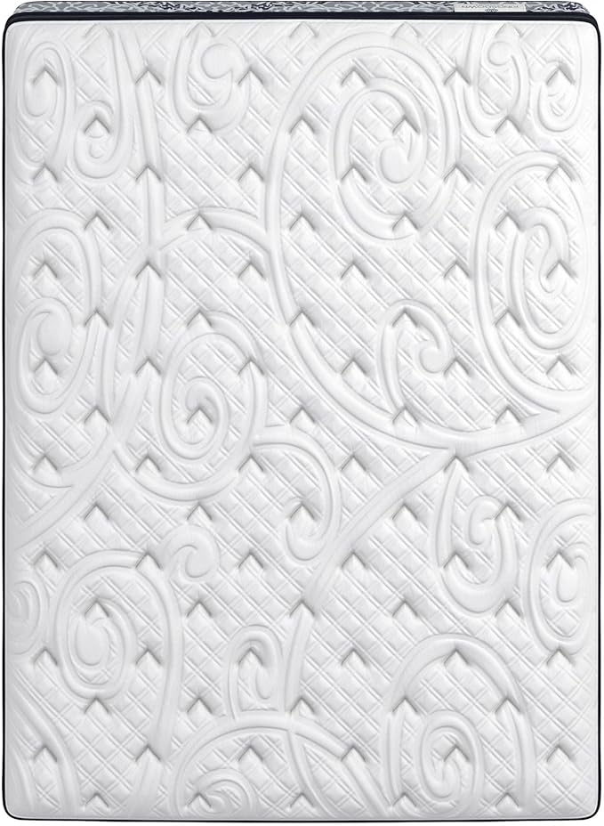 Kingsdown Cushion Firm Euro Pillow Top Hybrid Queen Mattress Cooling Gel Memory Foam Layer Multi-Layered Motion Isolation Cool Sleep Quilted Top Luxury Mattresses, 15-inch, Passions Engleson