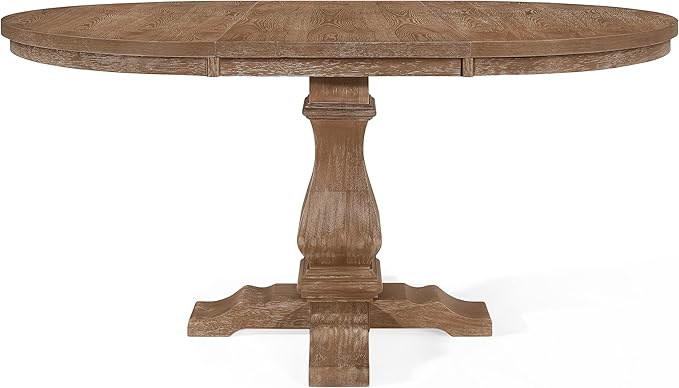 Christopher Knight Home Felly Dining Set, 20.25 "W x 24 "D x 34 "H, Natural Brown + Light Ash + Gray