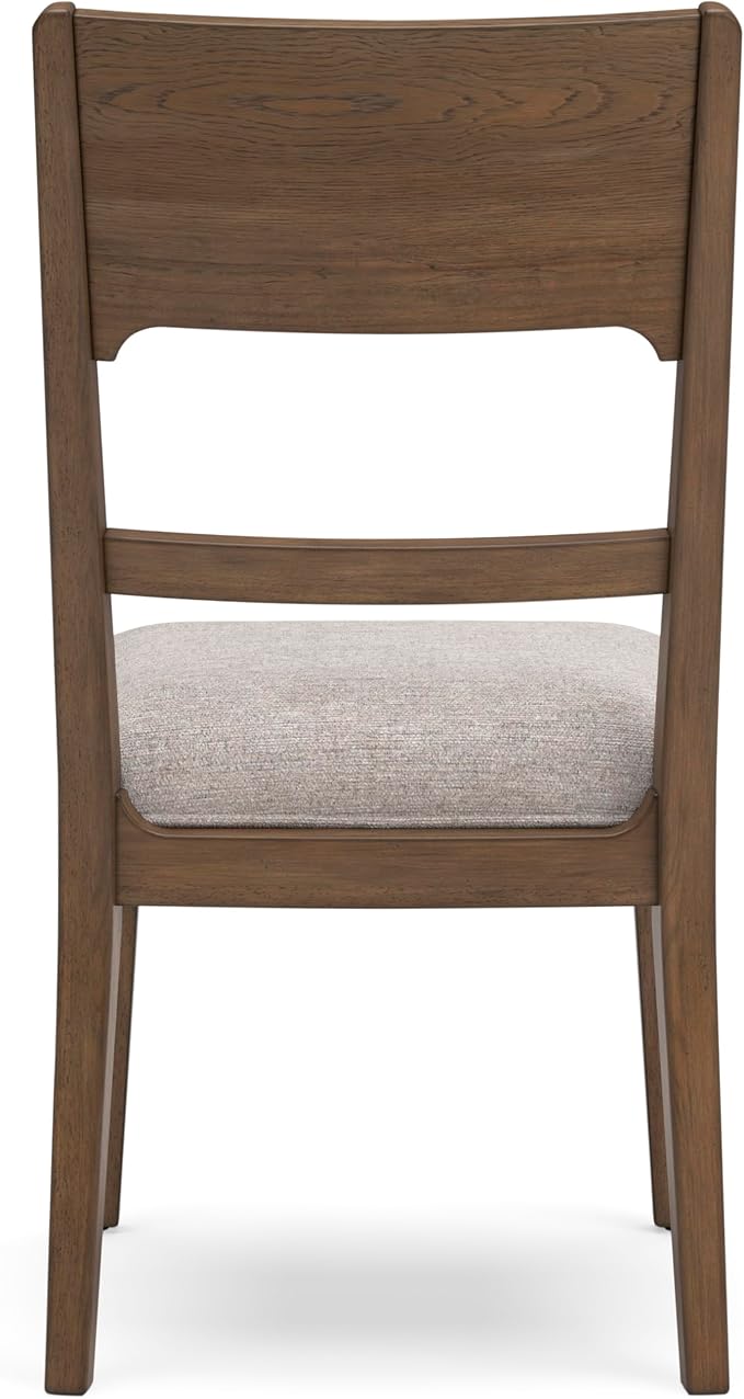 Signature Design by Ashley Cabalynn Traditional Dining Chair Set, 2 Count, Brown & Tan
