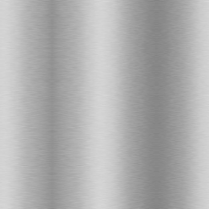 Armen Living Prinz 30" Bar Height Swivel Barstool in Black Faux Leather and Brushed Stainless Steel Finish