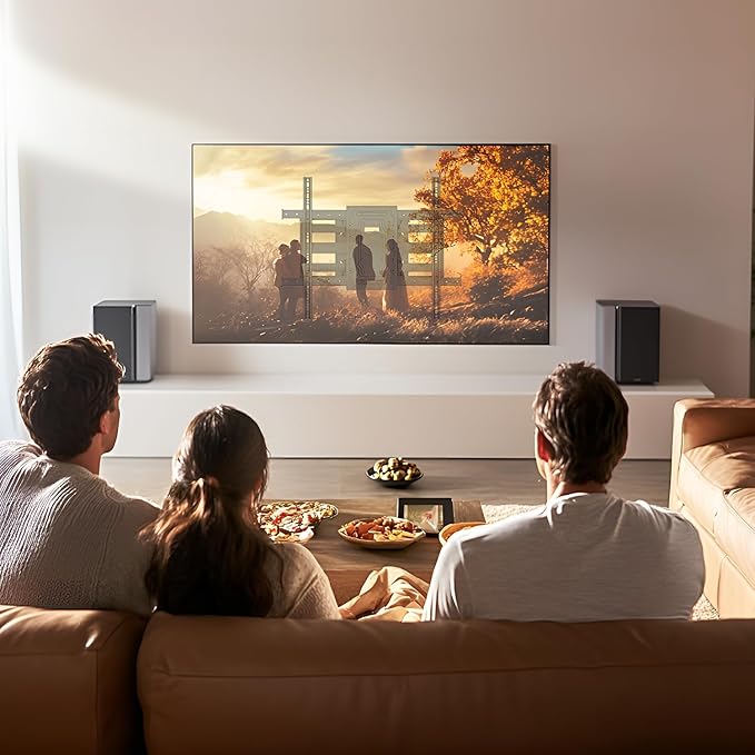 TV Wall Mount for 32"-100" up to 220 lbs, USX MOUNT Full Motion TV Mount with Swivel Tilt Dual Articulating Arms, Pre-Assembled Universal Wall Bracket, Max VESA 800x600mm, 12″-24″ Wood Studs
