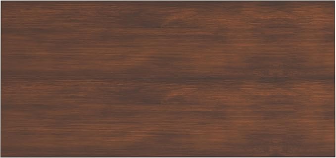 SIMPLIHOME Amherst Bookcase - 70 inch Tall 5-Shelf Solid Wood Bookshelf in Russet Brown, Transitional Storage for Living Room, Study Room or Office with Adjustable Shelves and Tapered Legs