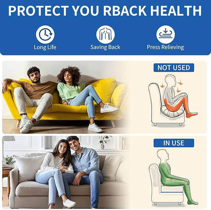 Heavy Duty Sofa Cushion Support Board for Sagging Sofas, 21.5''x 70'' Laminated Wood Sofa Cushion Support Board, Deep Support and Seat Protection